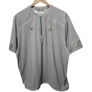 Colorado State University Rams under Armour quarter zip college sports jacket